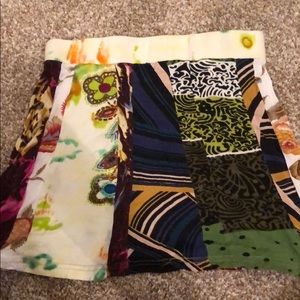 Printed Mini Skirt